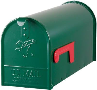 Solar Group E11G Mailbox Rural Grn #1