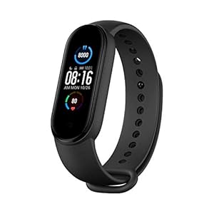 Xiaomi Mi Smart Band 5, braccialetto nero e colorato (Versione EU, Bracciale nero + verde menta) - immagine 3