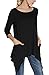 Urban CoCo Women's Plus Size 3/4 Sleeve Tunic Tops for Leggings Loose Pocket Shirt (XXXL, Black)