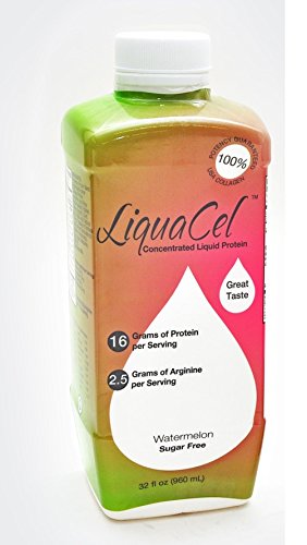 Liquacel liquid protein watermelon 1 x 32oz bottle