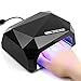 YaoShun Nail Dryer UV Lamp/Light for Acrylic, Gelish Curing,UV/LED Lamps for UV/LED Gel Upgraded(24 W LED Lamp + 12 W of CCFL Lamps)-Black