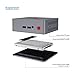 Mini PC Beelink BT3-X 4GB RAM LPDDR4 64GB eMMC Intel Apollo Lake Celeron Processor J3355 HD Graphics 500 Dual Screen Display 4K Desktop PC, VESA Mount,Dual WiFi