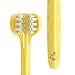 babyease Children 3 Sided Toddler Toothbrush Kids Toothbrush Soft Wrap-Around Baby Toothbrush 12 Months and Up Training Toothbrush Saving Time for Baby Tooth Brush - Yellow
