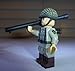 Army Minifigure WWII US 17th / 82nd Airborne Paratrooper Custom Building Military Soldier