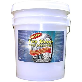 Quality Chemical Ultra Tire Shine Solvent-Based Tire Dressing with Extra Silicone-5 Gallon Pail