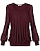 Timeson Work Blouses for Women Fashion 2022, Women's Dress Shirts Long Sleeve Banded Bottom Tops Office Wear Tunics Tops for Women Business Attire Clothes Loose Fit Professional Formal Career Tops