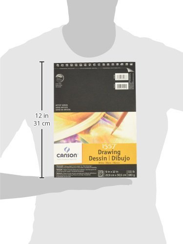Canson C  Grain Drawing Paper Pads 9 in. x 12 in.