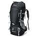 MOUNTAINTOP 55L/65L Internal Frame Backpack Hiking Backpack with Rain Cover