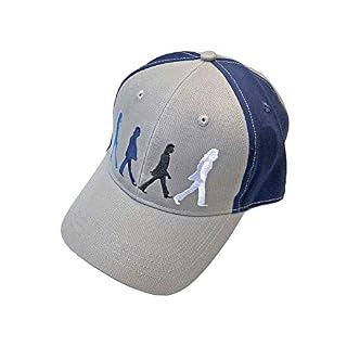 The Beatles Casquette De Baseball Abbey Road Figures Officiel 2 Tone Gris Bleu Size One Size - Les Beatles, Paul McCartney, John Lennon, RIngo Starr, George Harrison