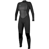 O'Neill Women's Reactor-2 3:2mm Back Zip Full Wetsuit, Lightweight Warmth and Flexibility for All Water Activities