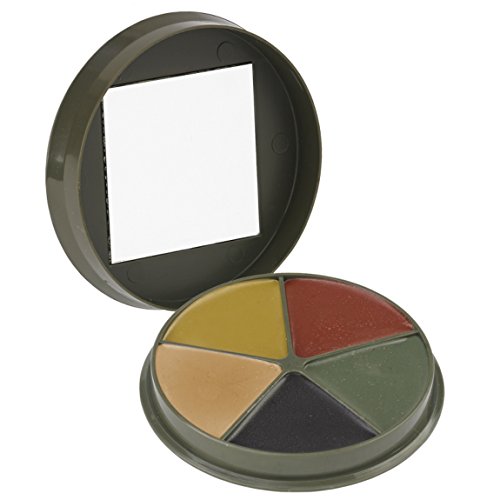 Camcon 5-color camo compact cream with mirror, one size…