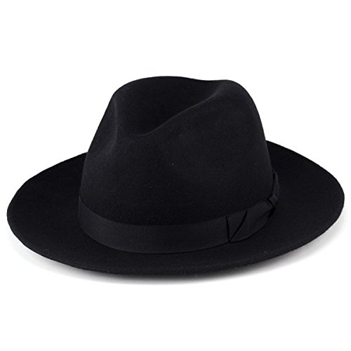 Amazon フェドラ ハット 中折れ メンズ 秋冬ファッション ラカル