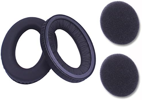 Unifive Replacement Ear Pads Cushions for Sennheiser HD515, HD555, HD595, HD518 Over Ear Headphones Ear Cups Ear Cover Earpads for Sennheiser(BHD)