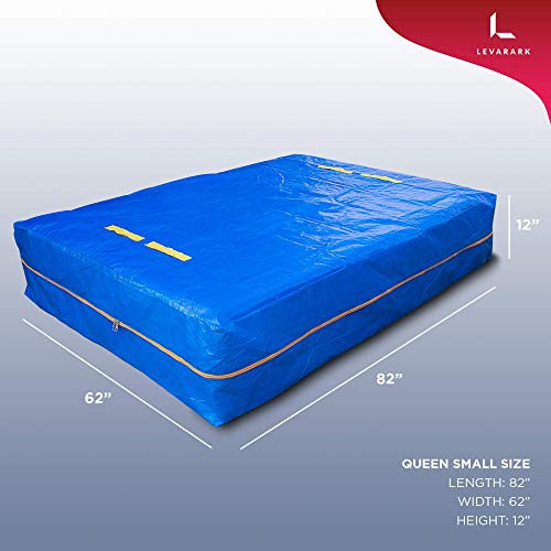 LEVARARK Mattress Bag for Moving and Storage Queen Small Size Double