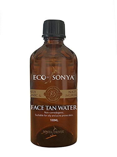 Eco by Sonya Eco Tan, Organic Face Tan Water Suitable for Oily & Acne-Prone Skin, 3.381 FL. OZ (100 ML)