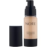 NOTE Mattifying Extreme Wear Liquid Foundation SPF 15 - Full Coverage Foundation Makeup - Matte for Oily and Combination Skin - 01-1 oz