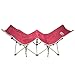 OSAGE RIVER Camping Cot for Adults - Folding Camping Cot - Portable Cots for Sleeping - Rated for 300 lbs, Red