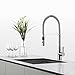 Kraus KPF-2730CH Modern Crespo Single Lever Commercial Style Kitchen Faucet with Flex Hose, Chrome