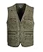 Men's Fishing Vest Multi Pockets Plus Size Photography Outdoor Climbing Causual Tactical Multi Use Vest