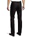 Lee Uniforms Men's Slim straight 5 pocket pant, Black, 30Wx30L