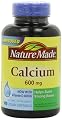 Nature Made Calcium 600mg with Vitamin D 100 Softgels (Pack of 9)