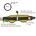 OKLEAD Car Steering Wheel Lock Full Cover Airbag Anti Theft Locking Device Universal for Car SUV Pickup with 2 Keys