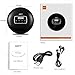 Compact CD Player with Disc, Portable Personal CD Player with Earbuds/LCD Display/USB Power Adapter, Compact CD Portable Player with Electronic Skip Protection and Anti-Shock Function, Black