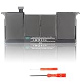 DTK 7.6V 5200mAh 39Wh Laptop Battery for MacBook Air 11 inch A1370 (Mid 2011) A1465 (Mid 2012 2013 Early 2014 2015) MC968 MD223 MD711 A1406 A1495 + 2PCS Screwdrivers