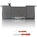 DTK 7.6V 5200mAh 39Wh Laptop Battery for MacBook Air 11 inch A1370 (Mid 2011) A1465 (Mid 2012 2013 Early 2014 2015) MC968 MD223 MD711 A1406 A1495 + 2PCS Screwdrivers