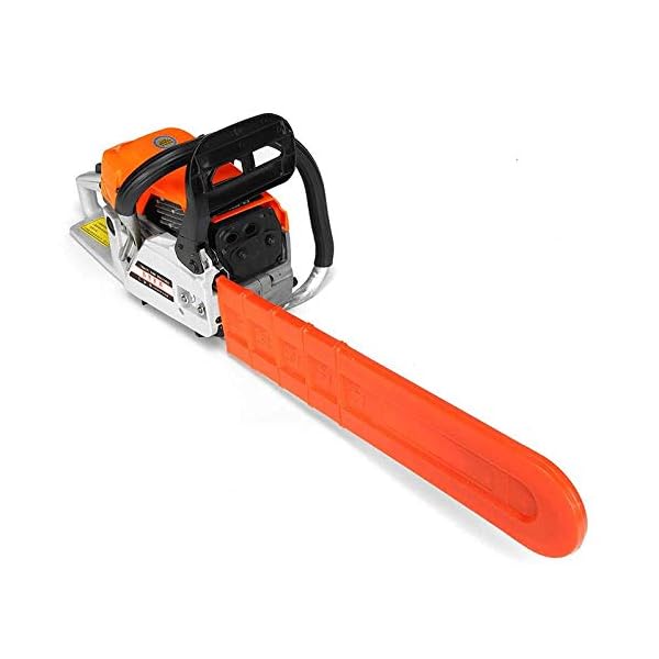 4 kW Benzinbetriebene Kettensäge 62 cc 2-Takt Benzin-Kettensäge Holz Beschneiden Schneiden – Bild 4