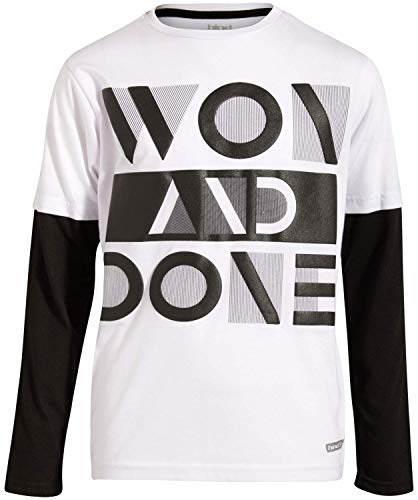 'Hind Boys (4-Piece) Performance T-Shirt and Active Pant Sets (2 Full Sets) (Won and Done, 12)'