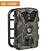 ECOOPRO Trail Camera 12MP 1080P HD Game Hunting Camera 65ft Infrared Night Vision,90°Detection Angle,24pcs 940nm IR LEDs,2.4