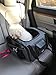 Pettom Pet Car Booster Seat Carrier Airline Approved for Dog Cat Puppy Small Animal Travel Cage (Gray, Large-Hold Pet up to 15lb)
