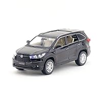 GreenSun 1:32 Scale/Toyota Highlander SUV Sport Car/Pull Back/Sound & Light/Educational Collection/Gift