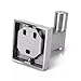 HOMEIDEAS Bathroom Single Robe Hook Lavatory Bath Towel Hook Coat Hook, Wall Mount, Brushed Nickel Finish