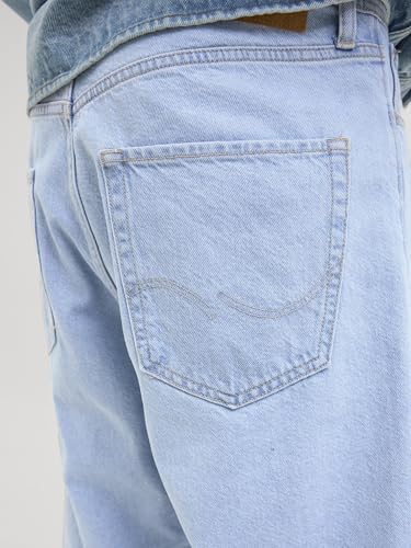 Pantaloncini da Uomo in Jeans Extra Baggy Fit, Blue Denim 1, M