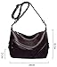 Covelin Women's Retro Sling Shoulder Bag from, Leather Crossbody Tote Handbag (Coffee)