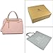 Women Structured Satchel Handbag Top Handle Purses Fashion Shoulder Bag with Fringed Tassel