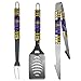 NCAA Siskiyou Sports Fan Shop LSU Tigers Tailgater BBQ Set 3 piece Team Color