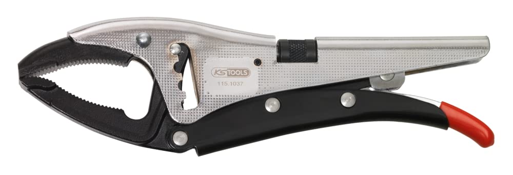 KS Tools 115.1037 85mm Self Grip Wrench with Wheel Adjustment