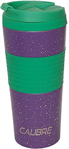 ZEAL (Calibre) by Happy Earth (400ml, Double Wall high Grade Stainless Steel Travel Mug, Vacuum Insulated, Spill Proof lid, BPA Free)