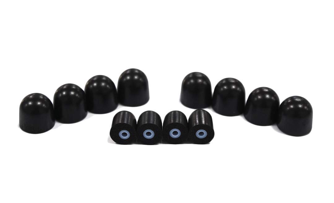 FLARE AUDIOMemory Foam Earbud Tips, Sleeep Replacement Foam Tips for Ear Plugs, Compatible with Sleep Earplugs, Extra Small, 3 Pairs