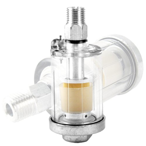 Click Here to See More Images 4 Water & Oil Separators for Compressed Air Lines Spray Paint Gun