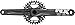 SRAM Fc Nx Gxp 175mm 32T X-Sync Al No Bb Crank