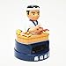 Samurai market Japanese Solar Figurine Sushi Shop