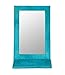 Stephanie Johnson Women's Havana Folding Mirror, Blue, One Size