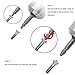 Damaged Screw Remover Set, 6 Pcs Stripped Screw Extractor, Easily Remove Stripped or Damaged Screws, Molop