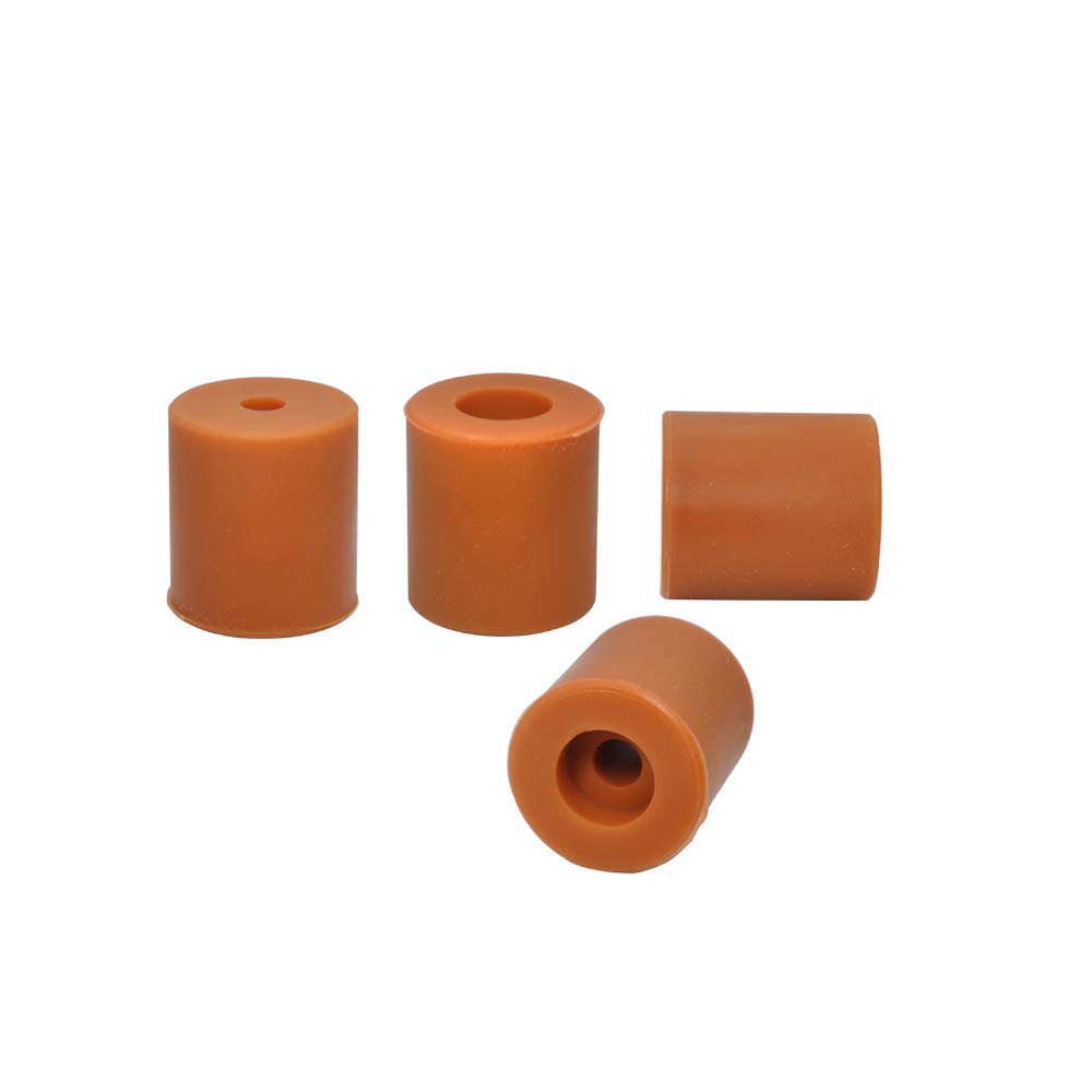 4-Pack 3D Printer Silicone Leveling Column Solid Bed Mount Stable Tool Heat-Resistant Silicone Buffer for Prusa i3 Plus, Anet A8 Wanhao D9, Anycubic Mega, Ender 5 Plus Heatbed