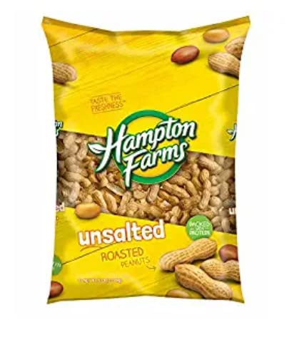 An Item of Hampton Farms Unsalted In-Shell Peanuts