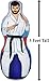 Inflatable Two Sided Karate and Boxing Punching Bag | Includes One Inflatable 5 Foot Tall Bop Bag with Illustration of a Karate Master on One Side and Boxer on Reverse Side
